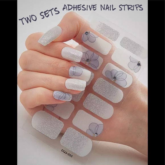 Makeup Two New Sets Of Decorative Adhesive Nail Strips Poshmark